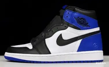 AIR “FRAGMENT” 1 BLACK ROYAL-WHITE 716371-040 RETRO MENS JORDAN SPORT 0705